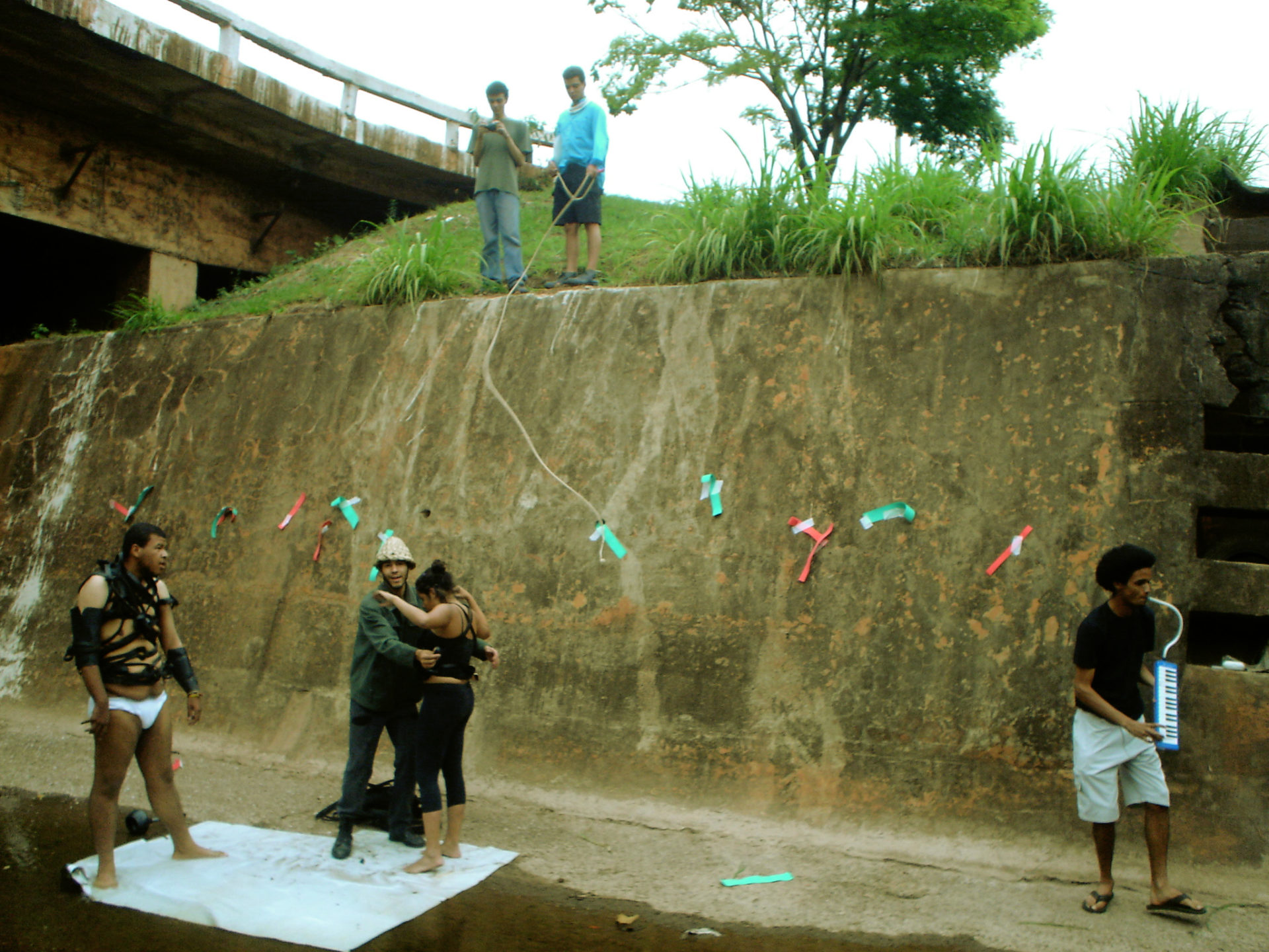 Performance no córrego Vicente Pires. 2010